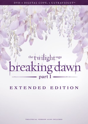The Twilight Saga: Breaking Dawn - Part 1 - DVD movie cover (thumbnail)