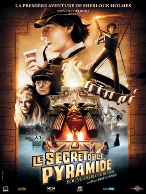 Young Sherlock Holmes - French Movie Poster (thumbnail)