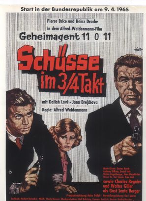 Sch&uuml;sse im Dreivierteltakt - German Movie Poster (thumbnail)