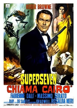 Superseven chiama Cairo - Italian Movie Poster (thumbnail)