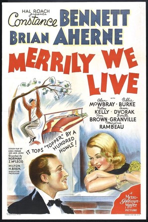 Merrily We Live - Movie Poster (thumbnail)