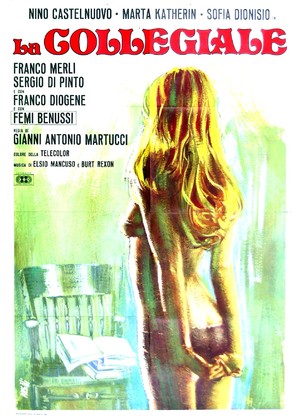 La collegiale - Italian Movie Poster (thumbnail)