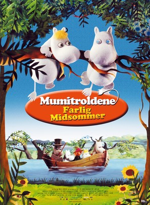 Muumi ja vaarallinen juhannus - Danish Movie Poster (thumbnail)