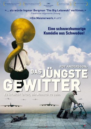 Du levande - German Theatrical movie poster (thumbnail)