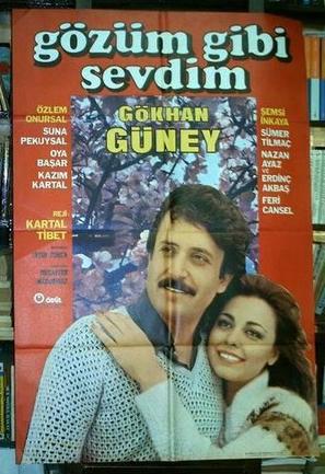 G&ouml;z&uuml;m gibi sevdim - Turkish Movie Poster (thumbnail)