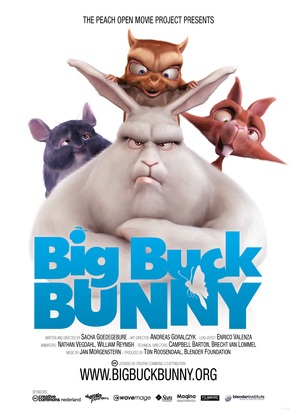 Big Buck Bunny - Dutch Movie Poster (thumbnail)