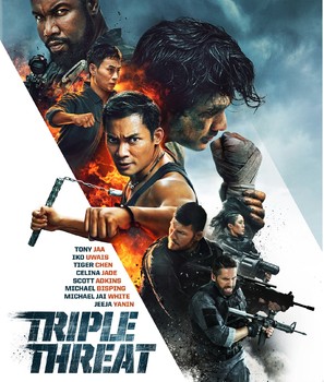 Triple Threat - Blu-Ray movie cover (thumbnail)