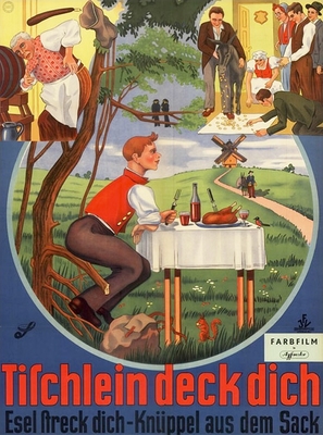 Tischlein deck Dich, Esel streck Dich, Kn&uuml;ppel aus dem Sack - German Movie Poster (thumbnail)