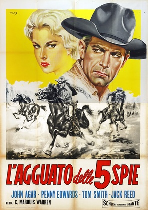 Ride a Violent Mile - Italian Movie Poster (thumbnail)