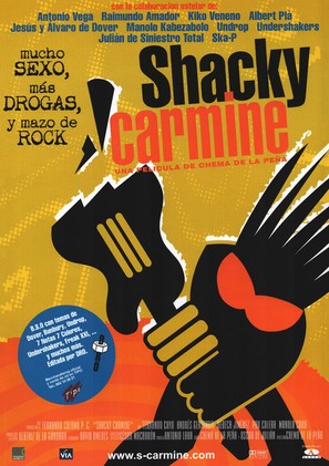 Shacky Carmine - Spanish Movie Poster (thumbnail)