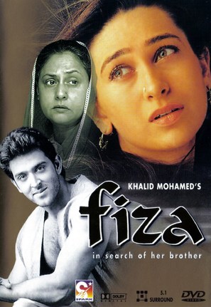 Fiza - Indian DVD movie cover (thumbnail)