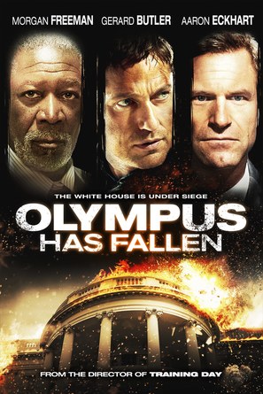 Olympus Has Fallen - DVD movie cover (thumbnail)