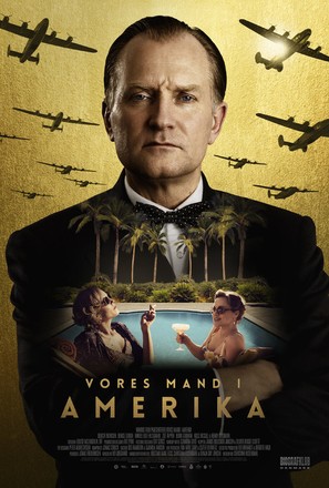 Vores mand i Amerika - Danish Movie Poster (thumbnail)