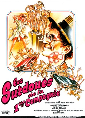 Les surdou&eacute;s de la premi&egrave;re compagnie - French Movie Poster (thumbnail)