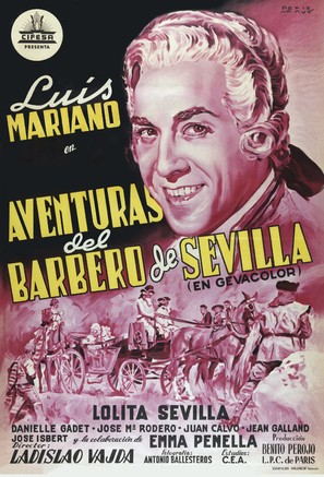 Aventuras del barbero de Sevilla - Spanish Movie Poster (thumbnail)