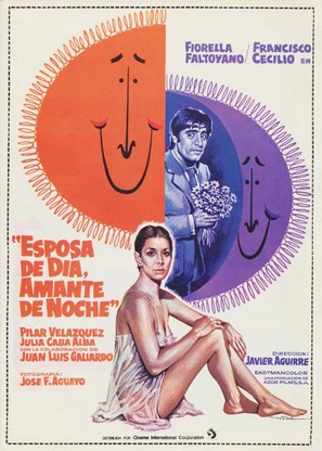 Esposa de d&iacute;a, amante de noche - Spanish Movie Poster (thumbnail)