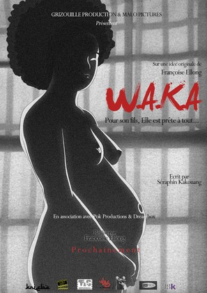 W.A.K.A - French Movie Poster (thumbnail)