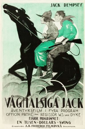 Daredevil Jack - Swedish Movie Poster (thumbnail)