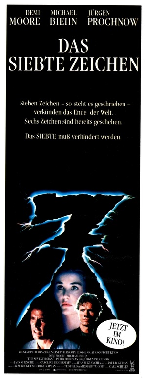 The Seventh Sign - German Movie Poster (thumbnail)