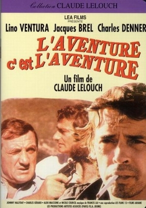 Aventure, c&#039;est l&#039;aventure, L&#039; - French Movie Poster (thumbnail)