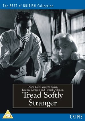 Tread Softly Stranger - British DVD movie cover (thumbnail)