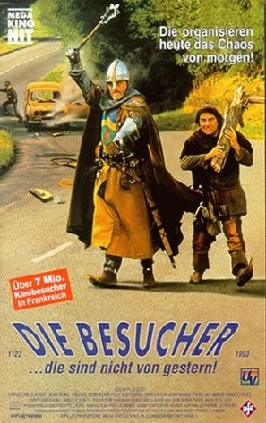 Les visiteurs - German Movie Poster (thumbnail)