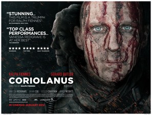 Coriolanus - British Movie Poster (thumbnail)