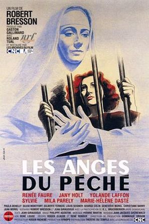 Les anges du p&eacute;ch&eacute; - French Movie Poster (thumbnail)
