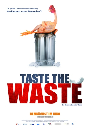 Taste the waste - German Movie Poster (thumbnail)