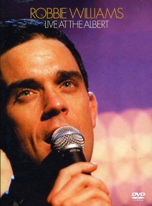 One Night with Robbie Williams - British DVD movie cover (thumbnail)