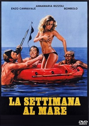 La settimana al mare - Italian DVD movie cover (thumbnail)
