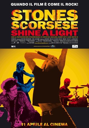 Shine a Light - Italian Movie Poster (thumbnail)