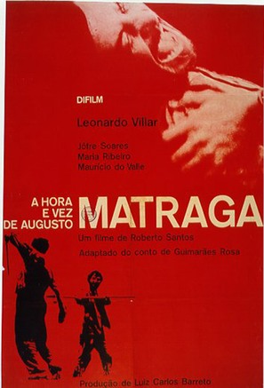 A Hora e a Vez de Augusto Matraga - Brazilian Movie Poster (thumbnail)