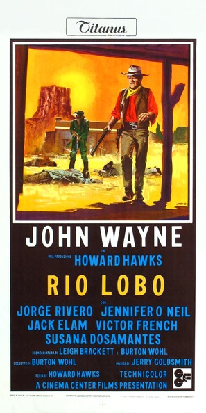 Rio Lobo - Italian Movie Poster (thumbnail)