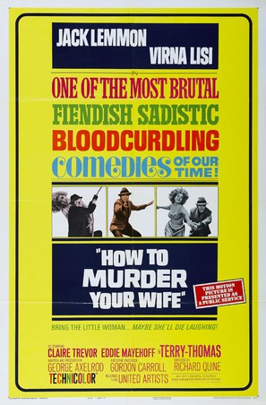 How to Murder Your Wife - Movie Poster (thumbnail)