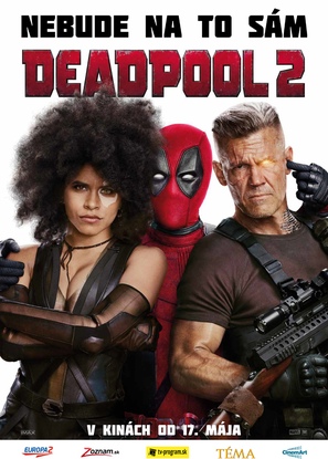 Deadpool 2 - Slovak Movie Poster (thumbnail)