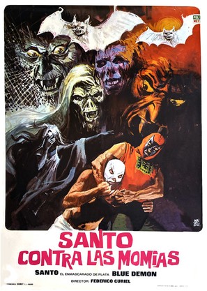 Las momias de Guanajuato - Spanish Movie Poster (thumbnail)