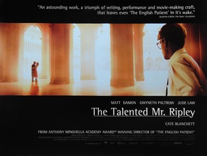 The Talented Mr. Ripley - British Movie Poster (thumbnail)
