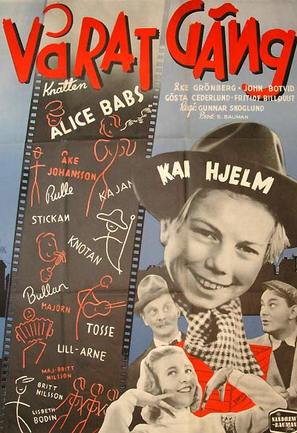 V&aring;rat g&auml;ng - Swedish Movie Poster (thumbnail)