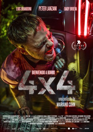 4x4 - Spanish Movie Poster (thumbnail)