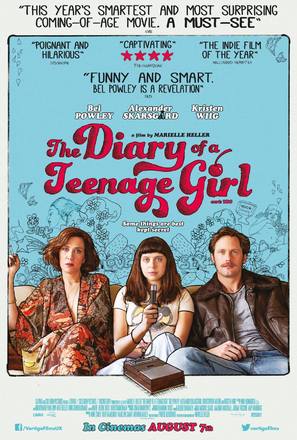 The Diary of a Teenage Girl - British Movie Poster (thumbnail)