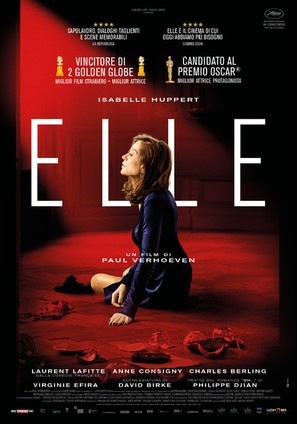 Elle - Italian Movie Poster (thumbnail)