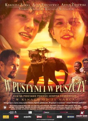 W pustyni i w puszczy - Polish poster (thumbnail)