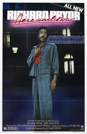 Richard Pryor ...Here and Now Poster