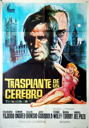 Trasplante de un cerebro Poster