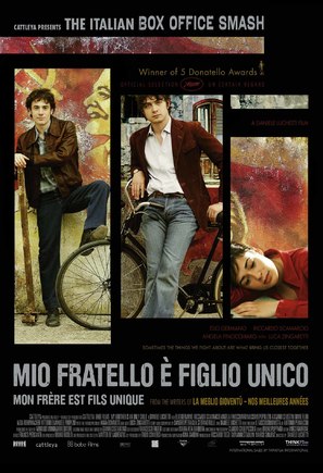 Mio fratello &eacute; figlio unico - Italian Movie Poster (thumbnail)