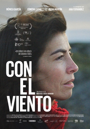 Con el viento - Spanish Movie Poster (thumbnail)