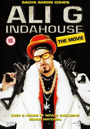 Ali G Indahouse - British DVD movie cover (thumbnail)