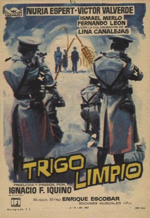 Trigo limpio - Spanish Movie Poster (thumbnail)