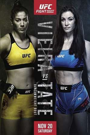 &quot;UFC on ESPN&quot; Vieira vs. Tate - Movie Poster (thumbnail)